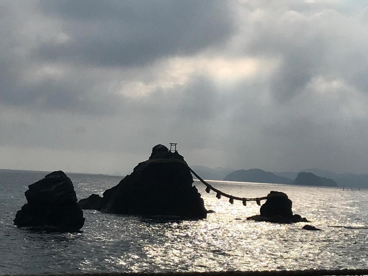 民泊　二見のおうち Lägenhet Hutami Exteriör bild